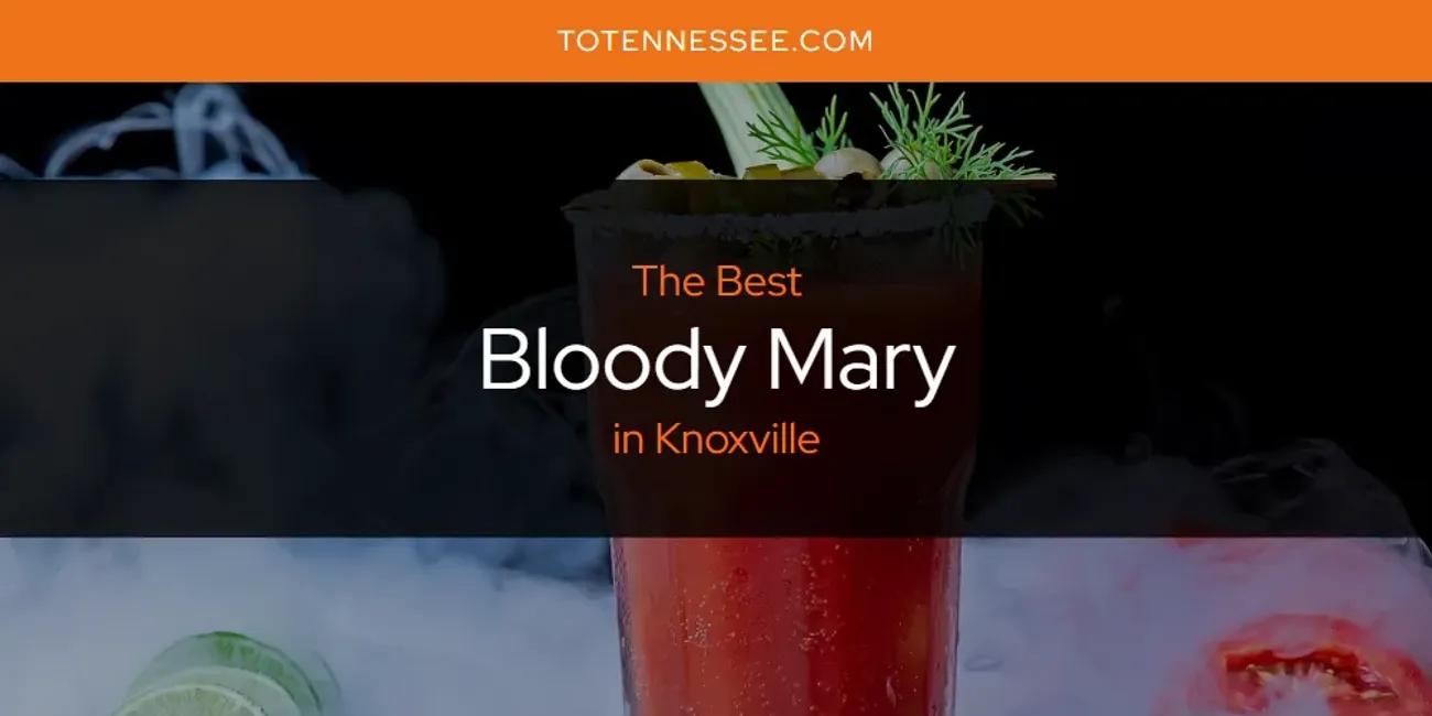 Knoxville's Best Bloody Mary [Updated 2024]